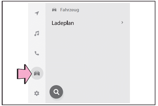 Aufrufen des Bildschirms 