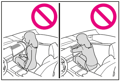 Vorsichtsmaßnahmen für SRS-Airbags