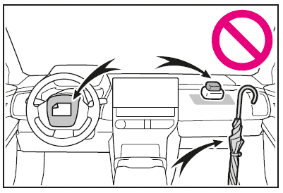 Vorsichtsmaßnahmen für SRS-Airbags