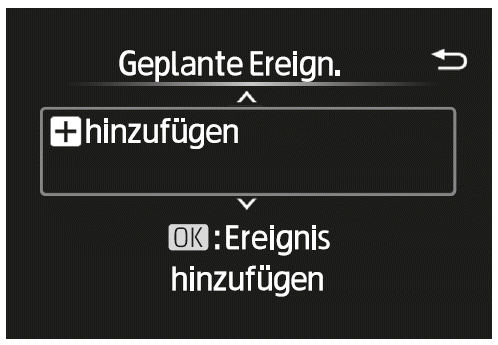 Registrieren des Ladezeitplans