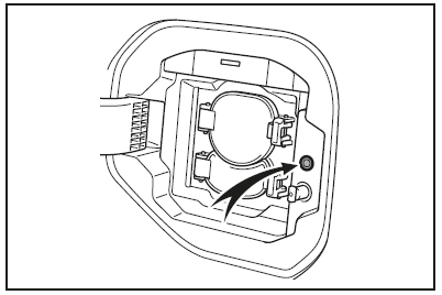 Zustandserkennungsschalter (Offen/Geschlossen) des Ladeanschlussdeckels