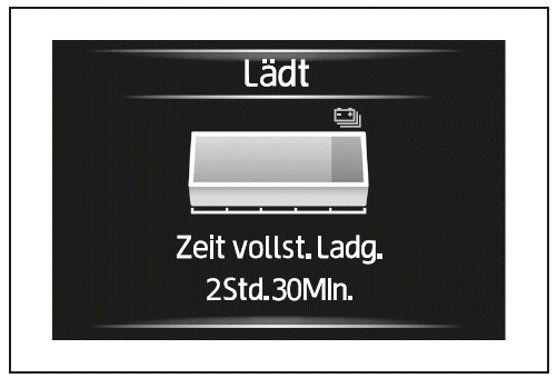 Während des Ladevorgangs
