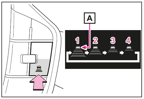  Ändern des Fahrzeugabstands