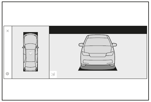 Wenn ein benachbartes geparktes Fahrzeug vorhanden ist
