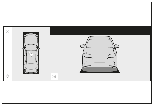 Wenn ein benachbartes geparktes Fahrzeug vorhanden ist
