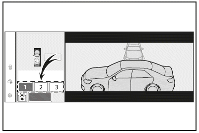 Wenn mehrere Parkplätze registriert sind
